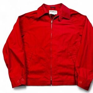 Vintage McGregor 80s preppy casual bomber Harrington jacket size large